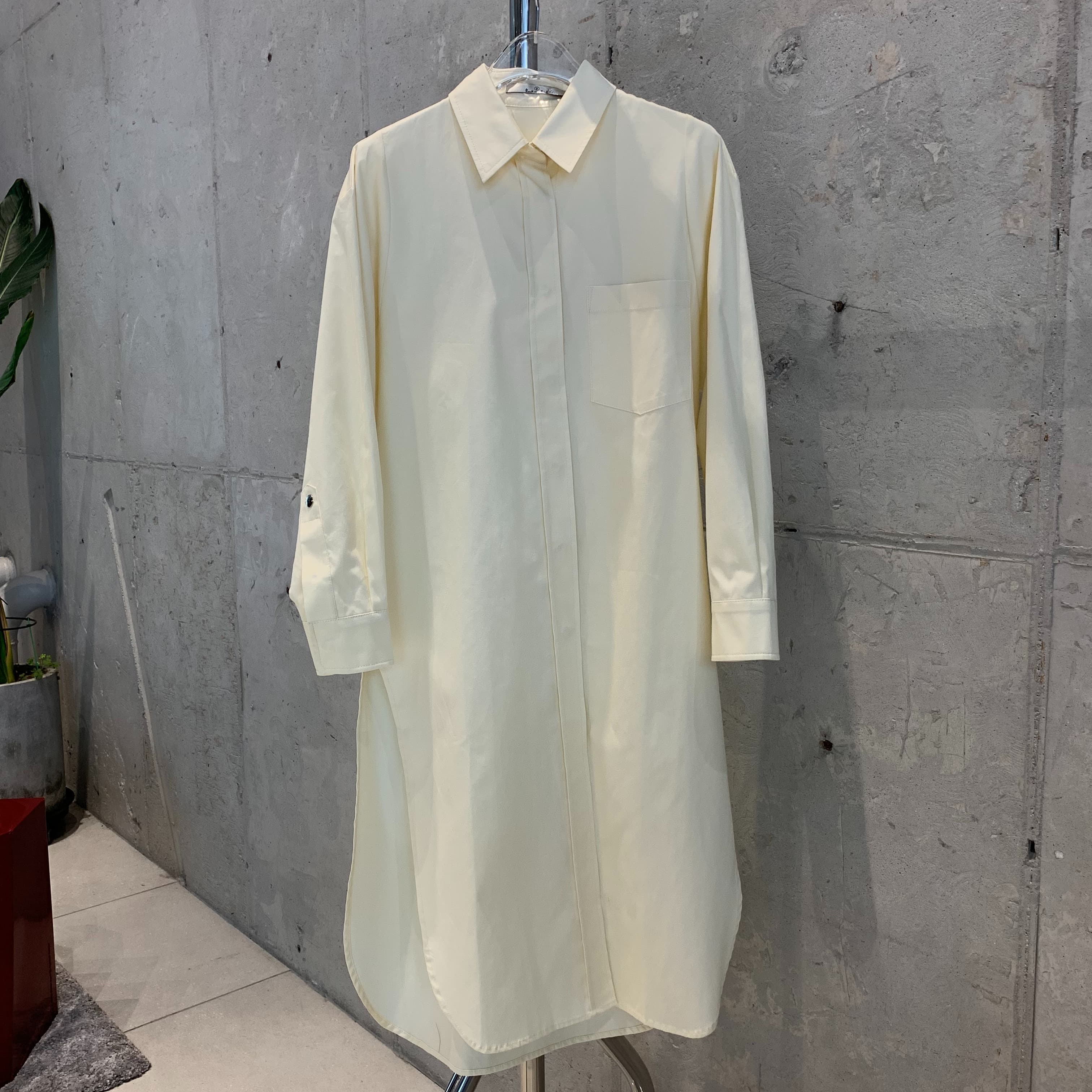 [ROOKIEBUD] Cotton Simple Shirt 1