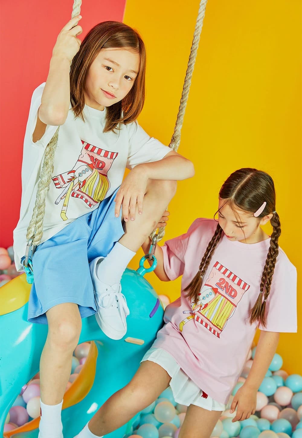 [SKIN2ND] Candy Straw T-Shirt 6