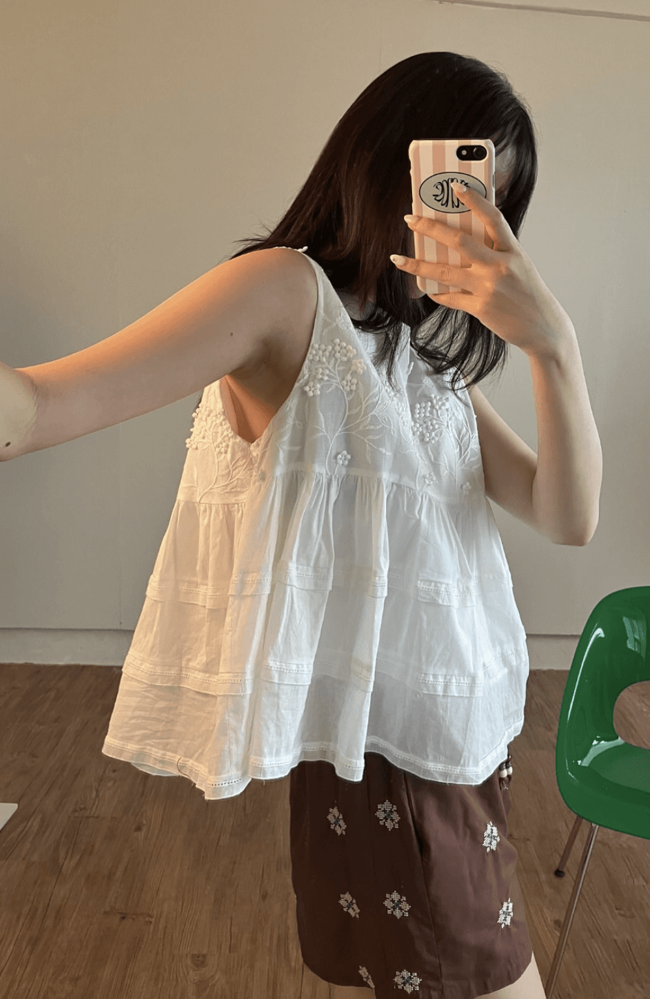 [MARIGOLD] Age Frill Sleeveless Top 4