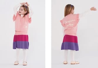 [SKIN2ND] Color Block Skirt 6