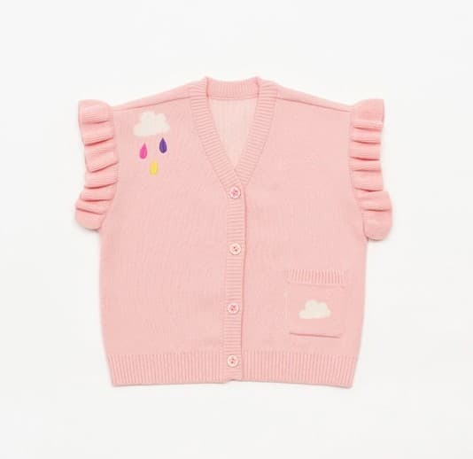 [SKIN2ND] Ruffled Knit Vest 7