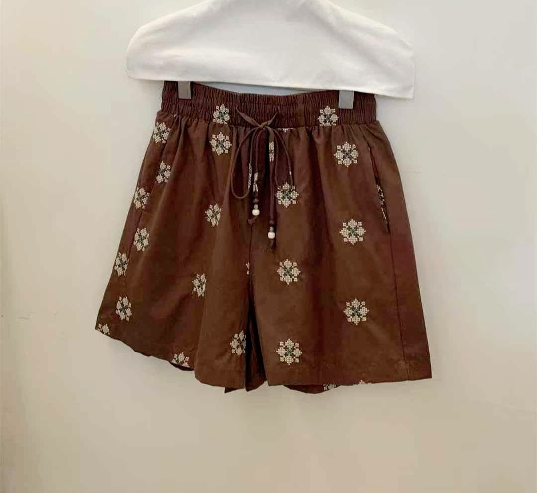 [MARIGOLD] Brick Mid-Thigh Shorts 8