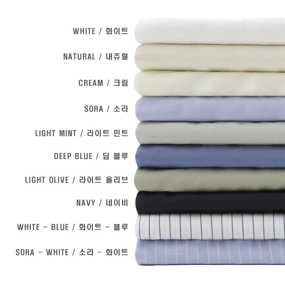 [LAINE] Linen Semi-Oversized Shirt 10