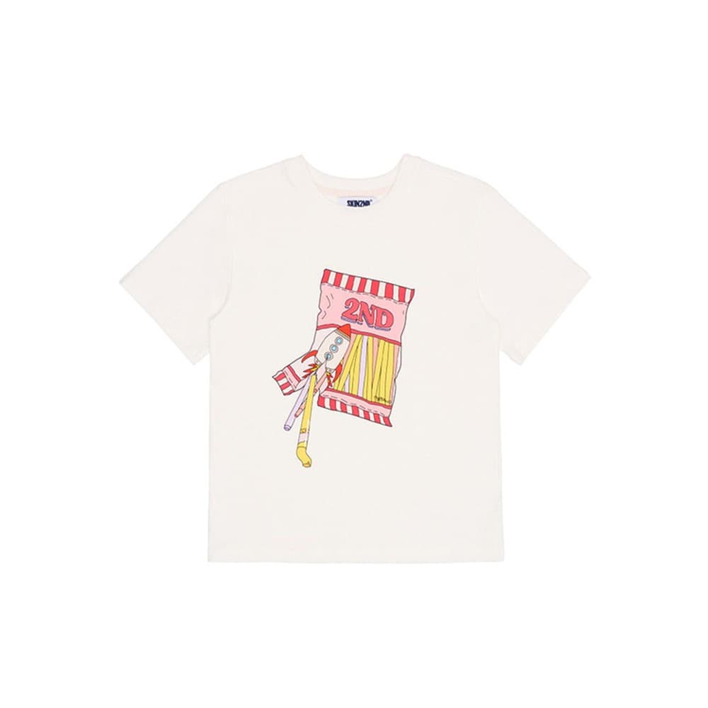 [SKIN2ND] Candy Straw T-Shirt 10