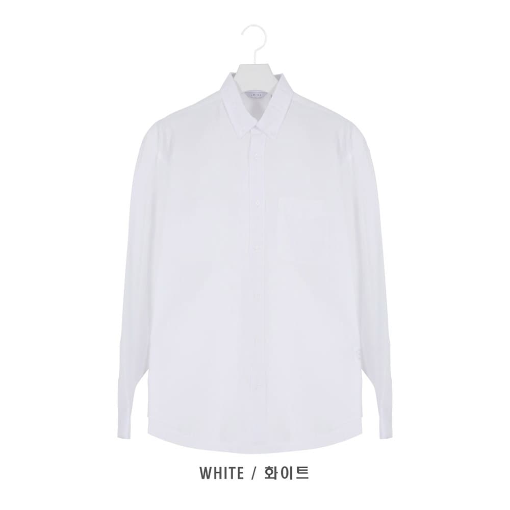 [LAINE] Linen Semi-Oversized Shirt 8