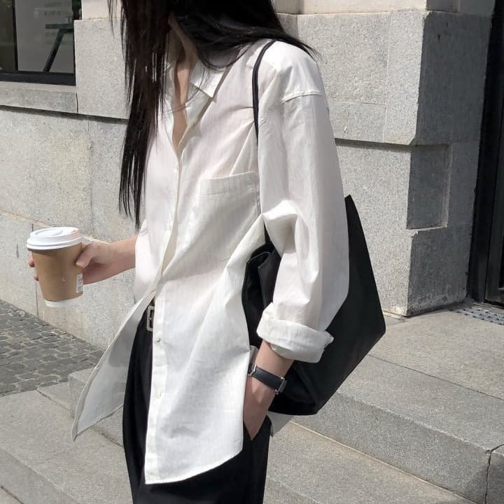 [LE BUTTER] Rough Stripe Shirt 1