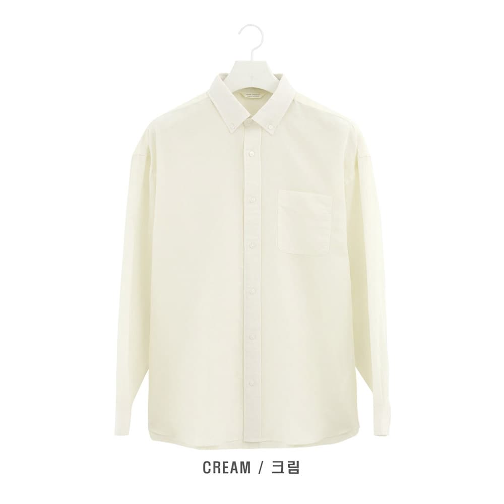 [LAINE] Linen Semi-Oversized Shirt 6