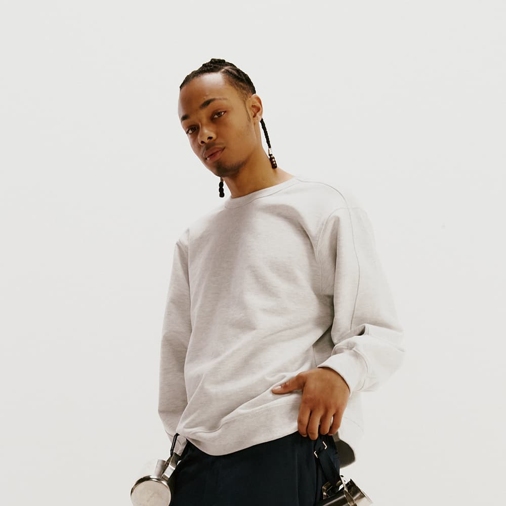 [ERRE] Line Sweatshirt 7