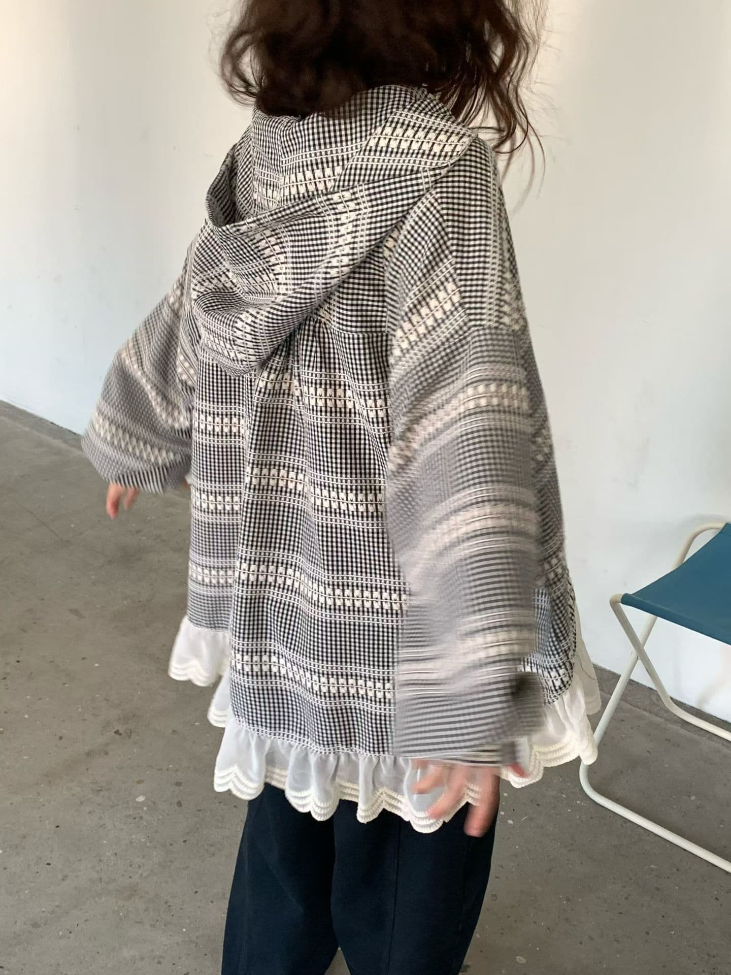[VENTI] Anna Hooded Shirt 9