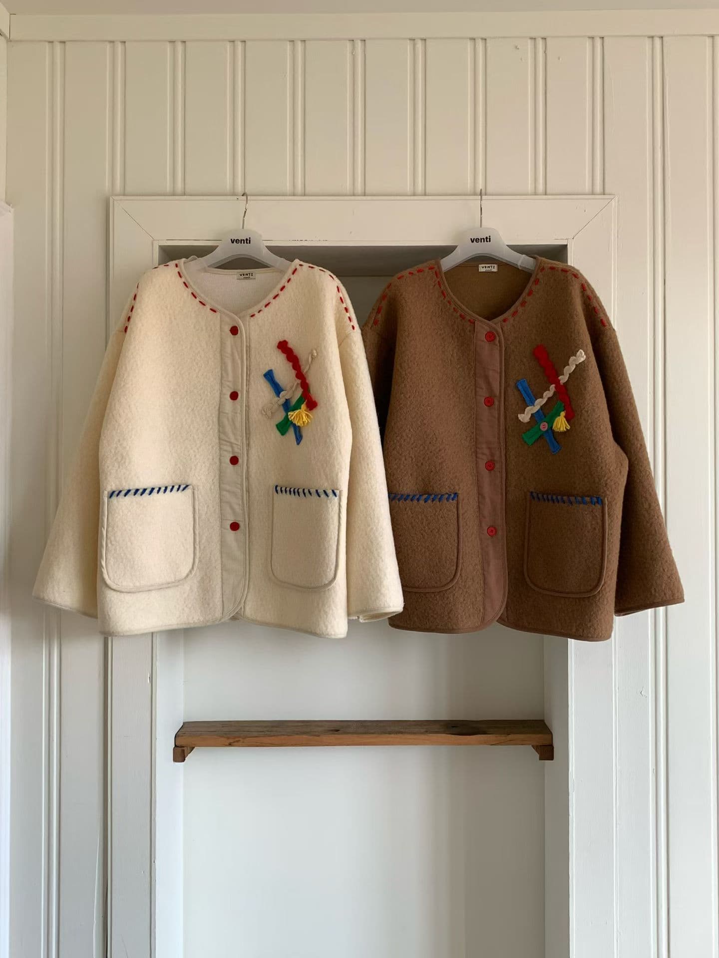 [VENTI] Multicolor Jacket 4