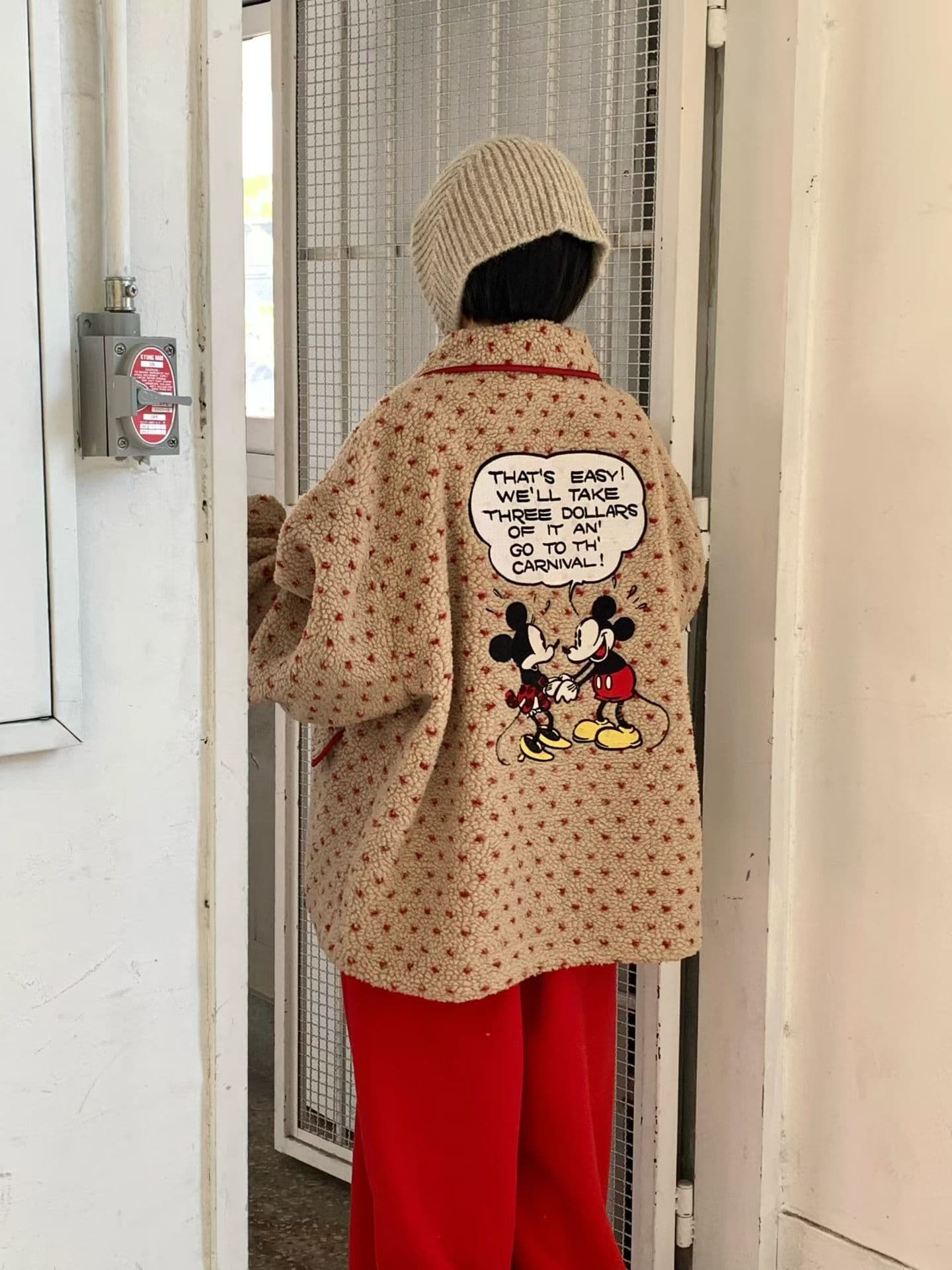 (Official Licensed Disney) [VENTI] Mickey Minnie Dumble Jumper 8