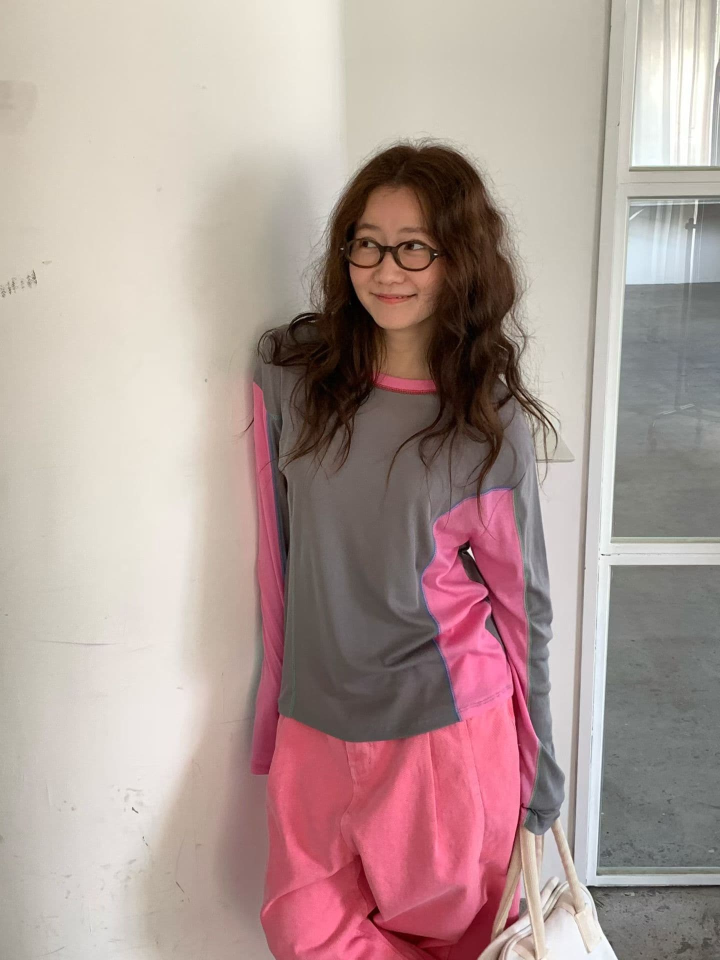 [VENTI] True Color-Block T-Shirt 4