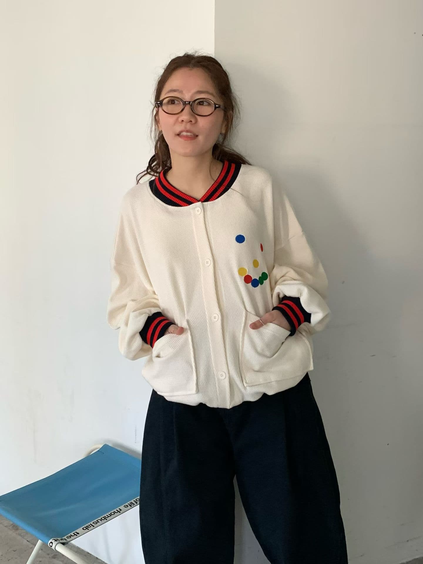 [VENTI] Smile Waffle Jumper 10