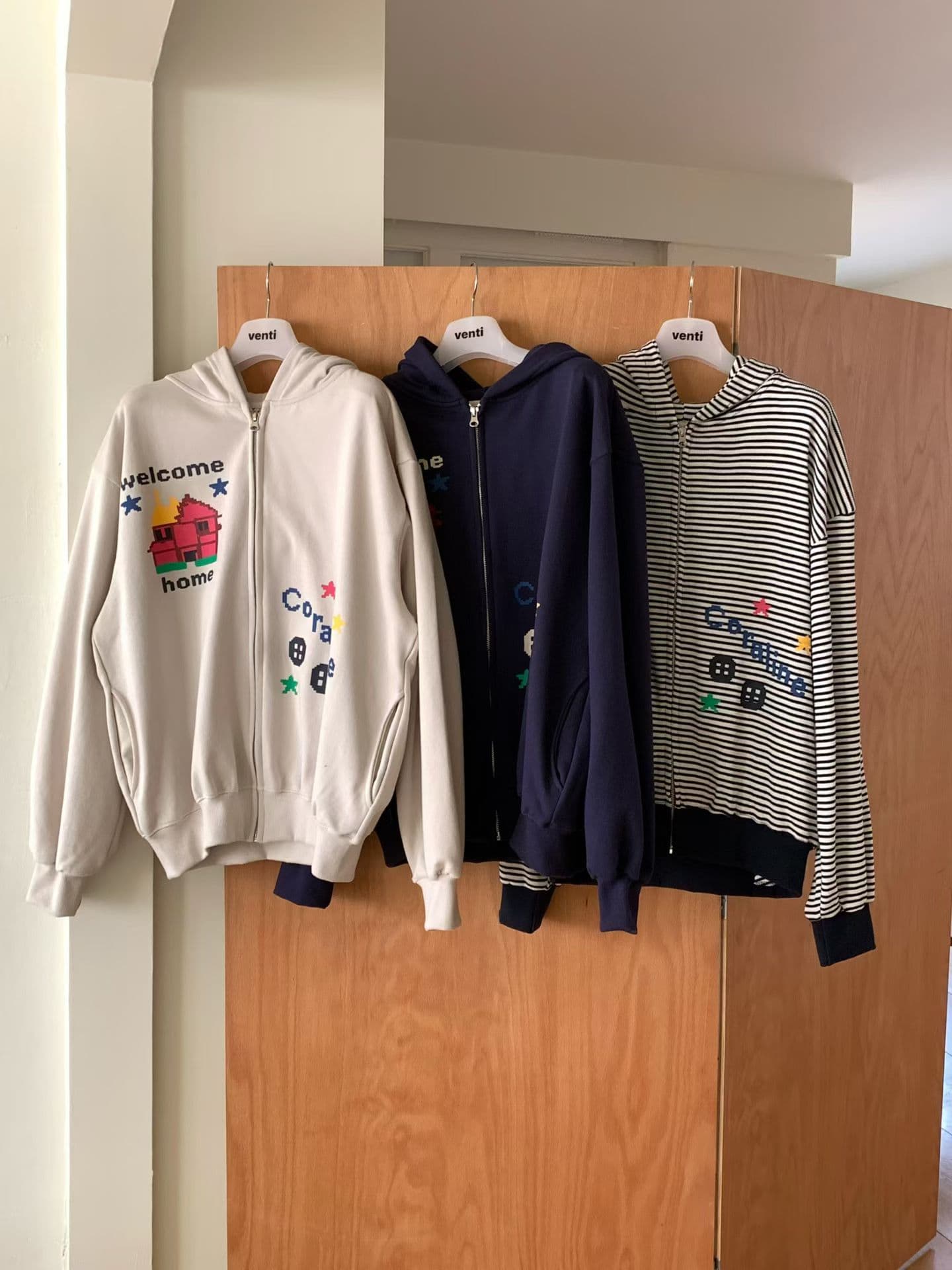 [VENTI] Welcome Zip Up Hoodie 6