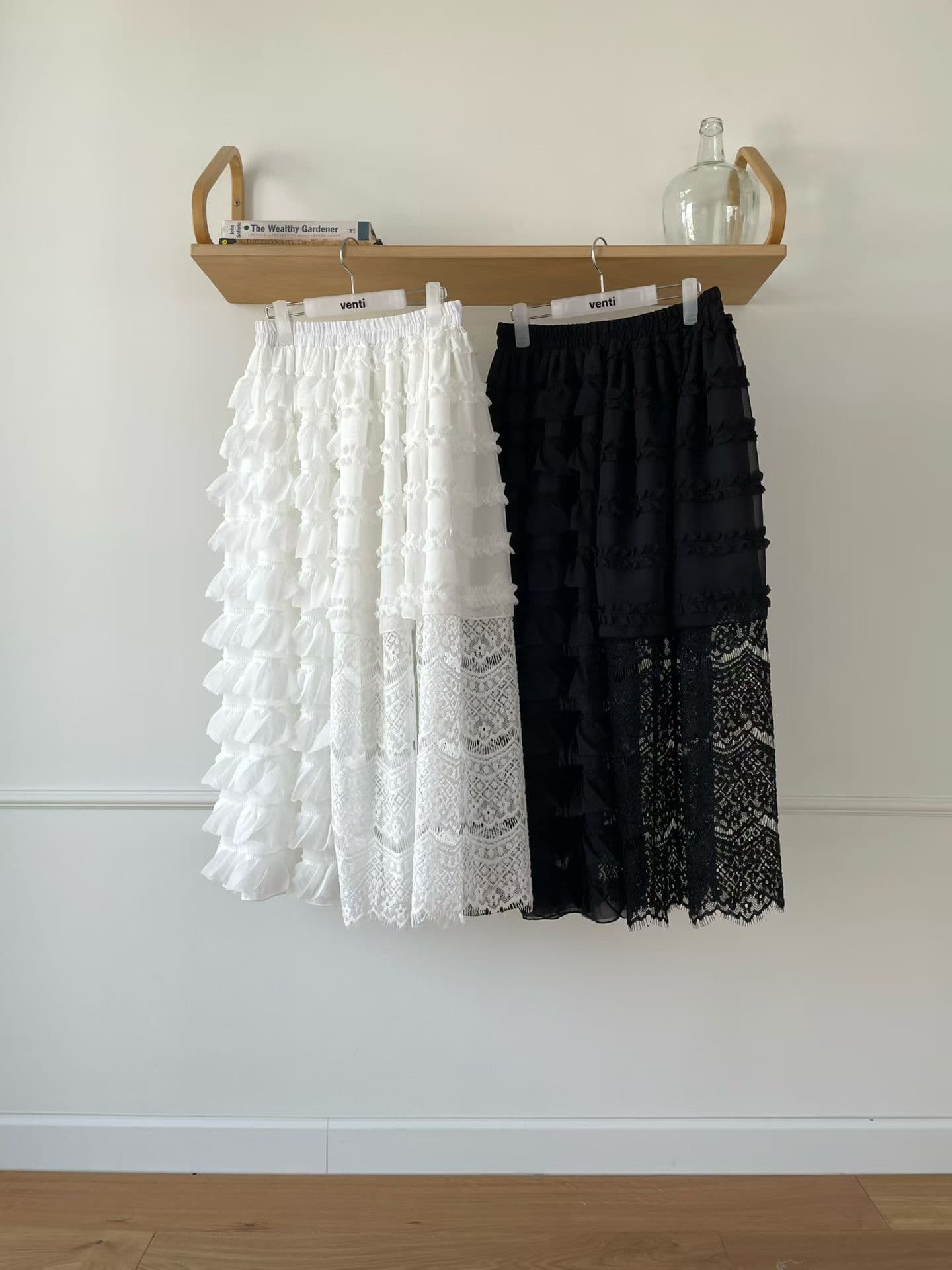 [VENTI] Triple Lace Skirt 9