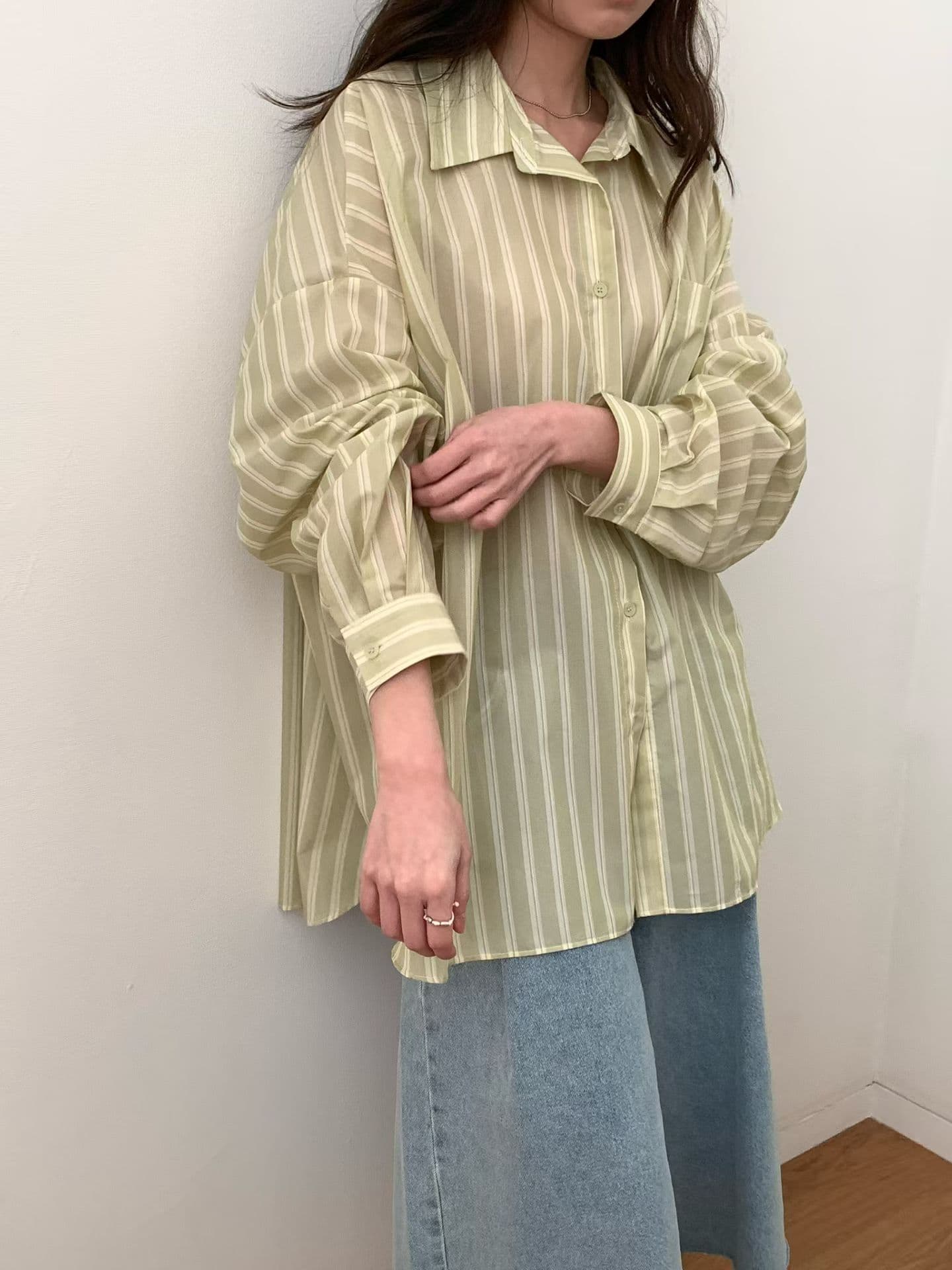 [VENTI] Pauline Striped Shirt 8