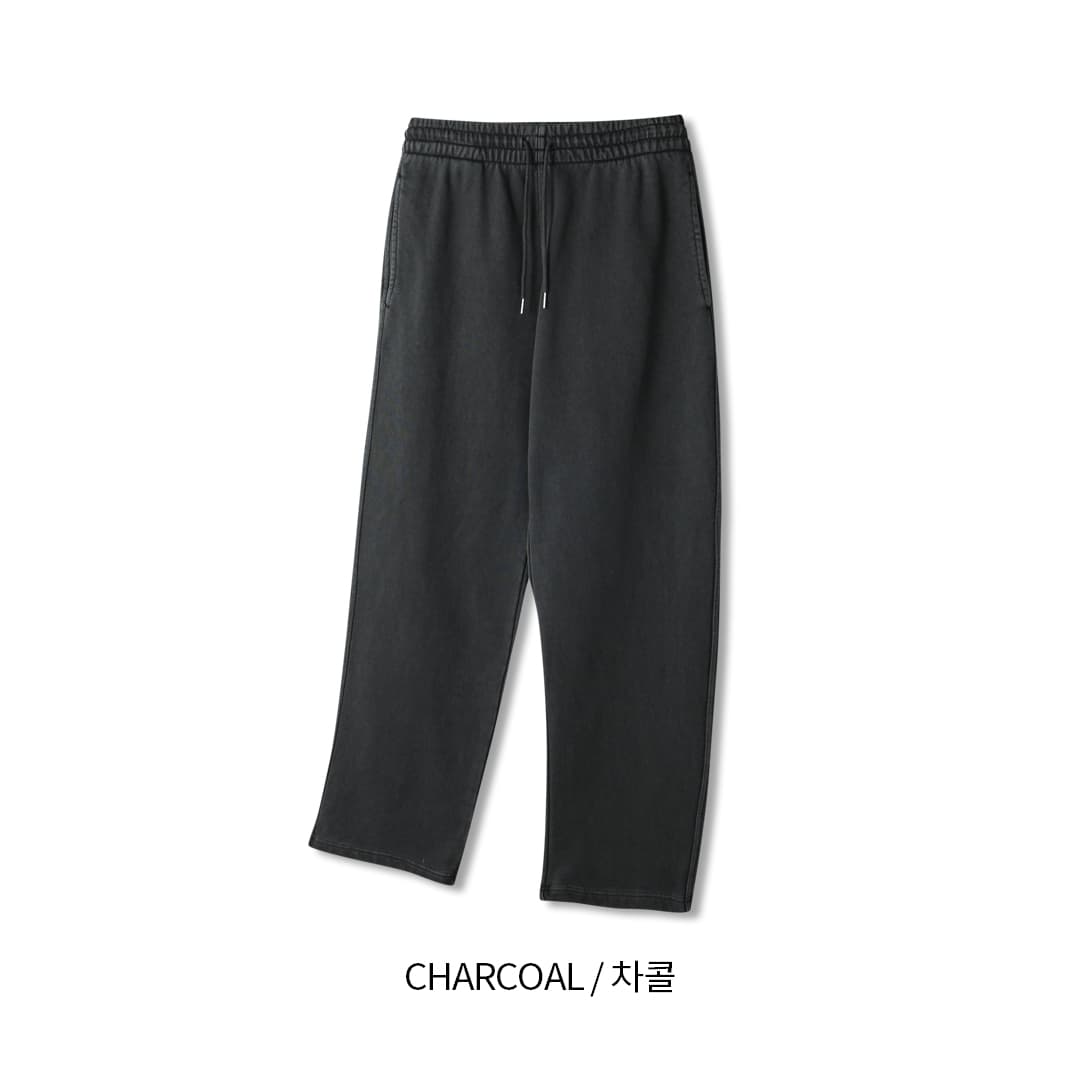 [LOGAN] Retro Dyed Pigment Wide Pants 7