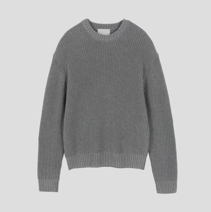 [GENTLE COVER] Chrome Hacci Knit 7