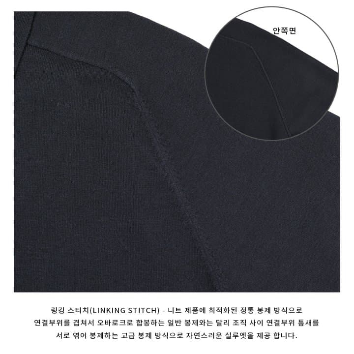 [LOGAN] Logan Panelled Buttoned Collared Knit 6