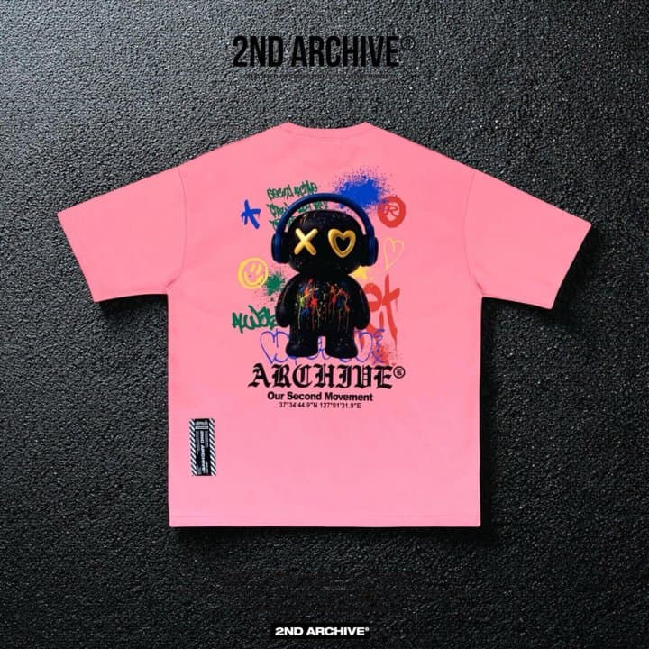 [2ND ARCHIVE] Painting Figure Short Sleeve T-Shirt 8