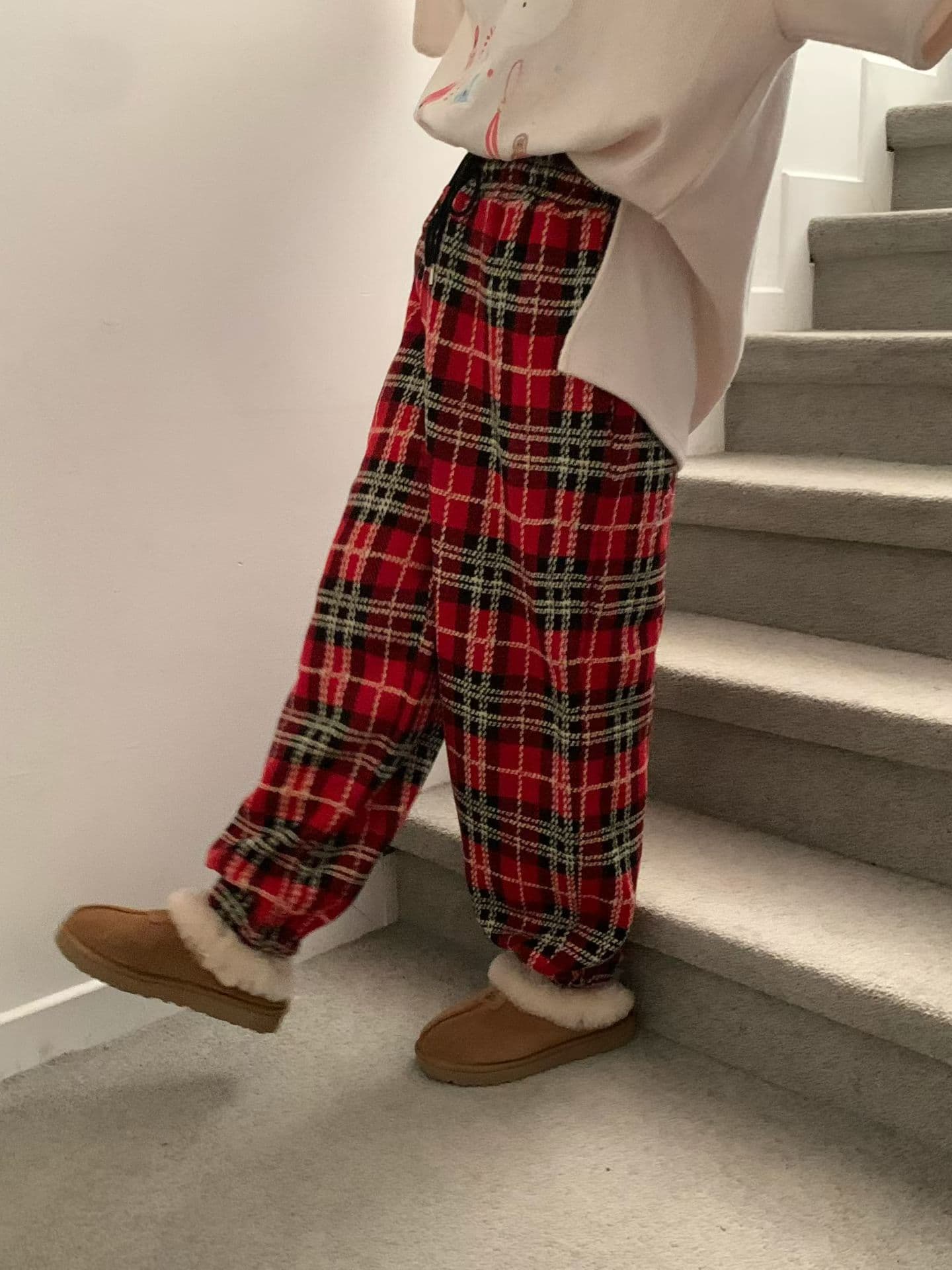 [VENTI] Pie Check Jogger Pants 10
