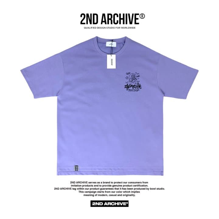 [2ND ARCHIVE] Tight-Laced Shiba Crayon Short Sleeve T-Shirt 3