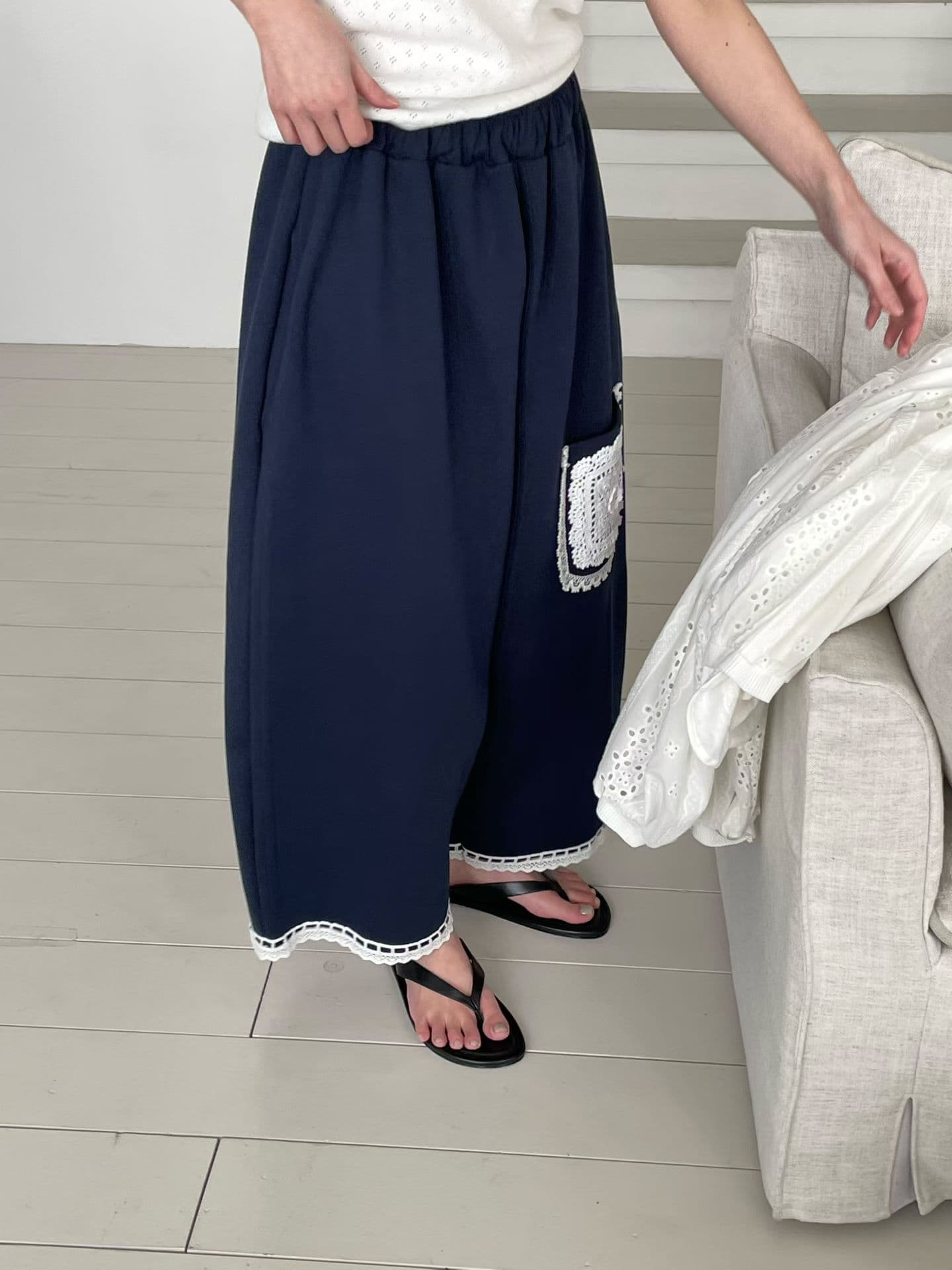 [VENTI] Hipper Lace Pants 5