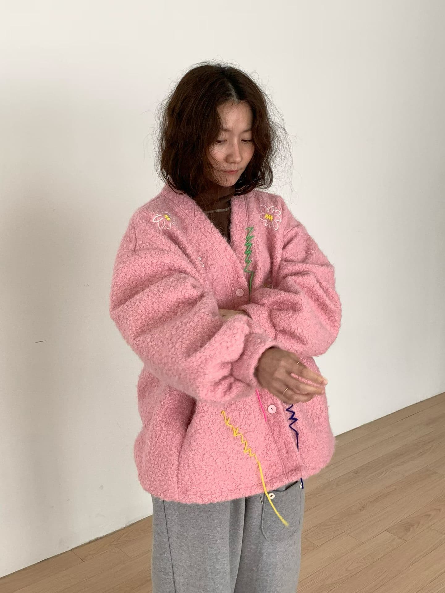 [VENTI] Bebe Eyelet Cardigan 6