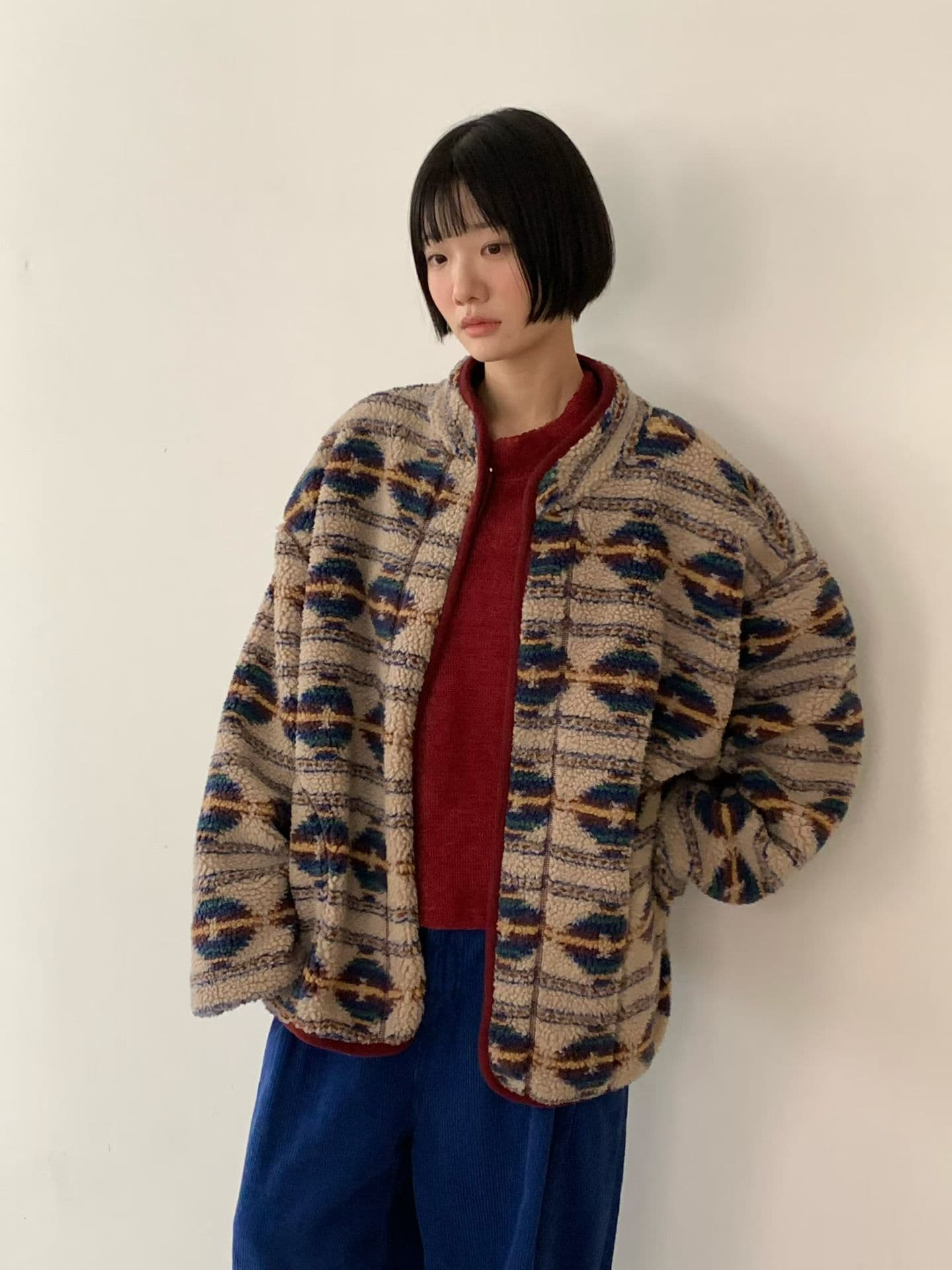 [VENTI] Combo Fleece Jumper 5