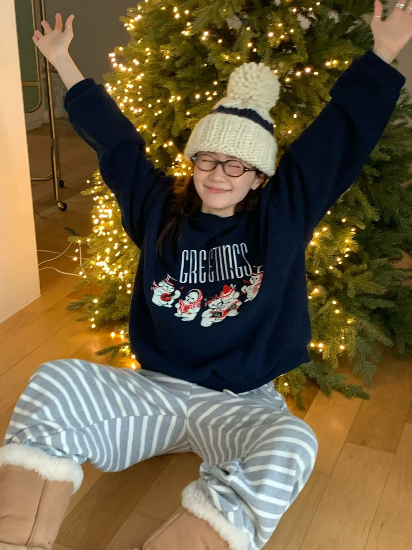 [VENTI] Snow Fleece Sweatshirt 6