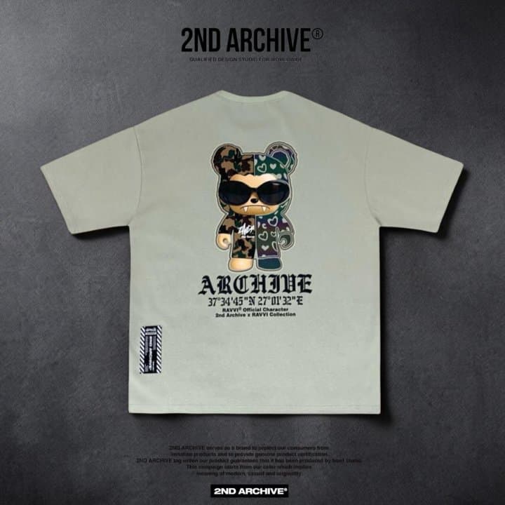 [2ND ARCHIVE] Camo Rabi Reflective Short Sleeve T-Shirt 7