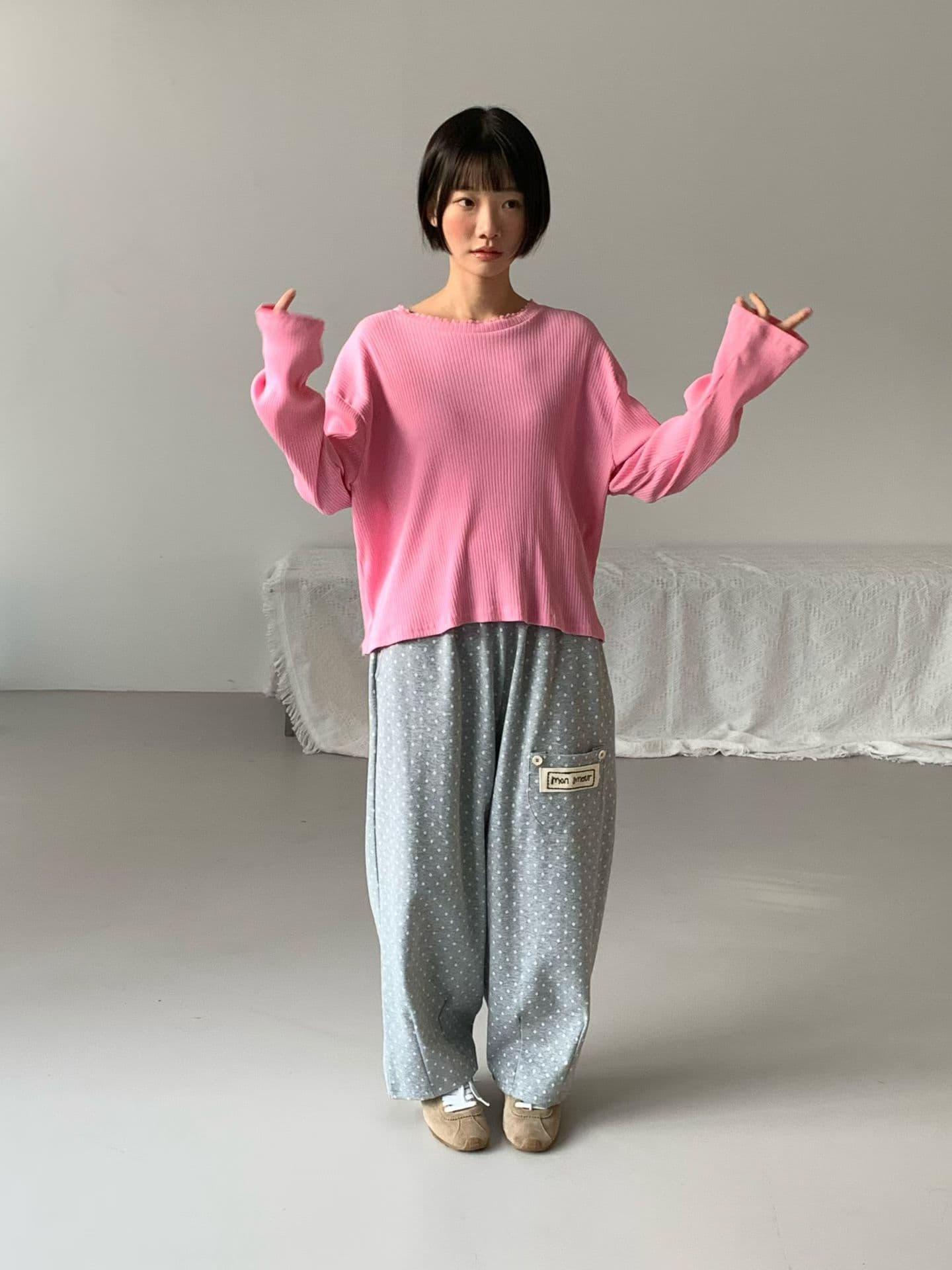 [VENTI] Fore Ribbed T-Shirt 2