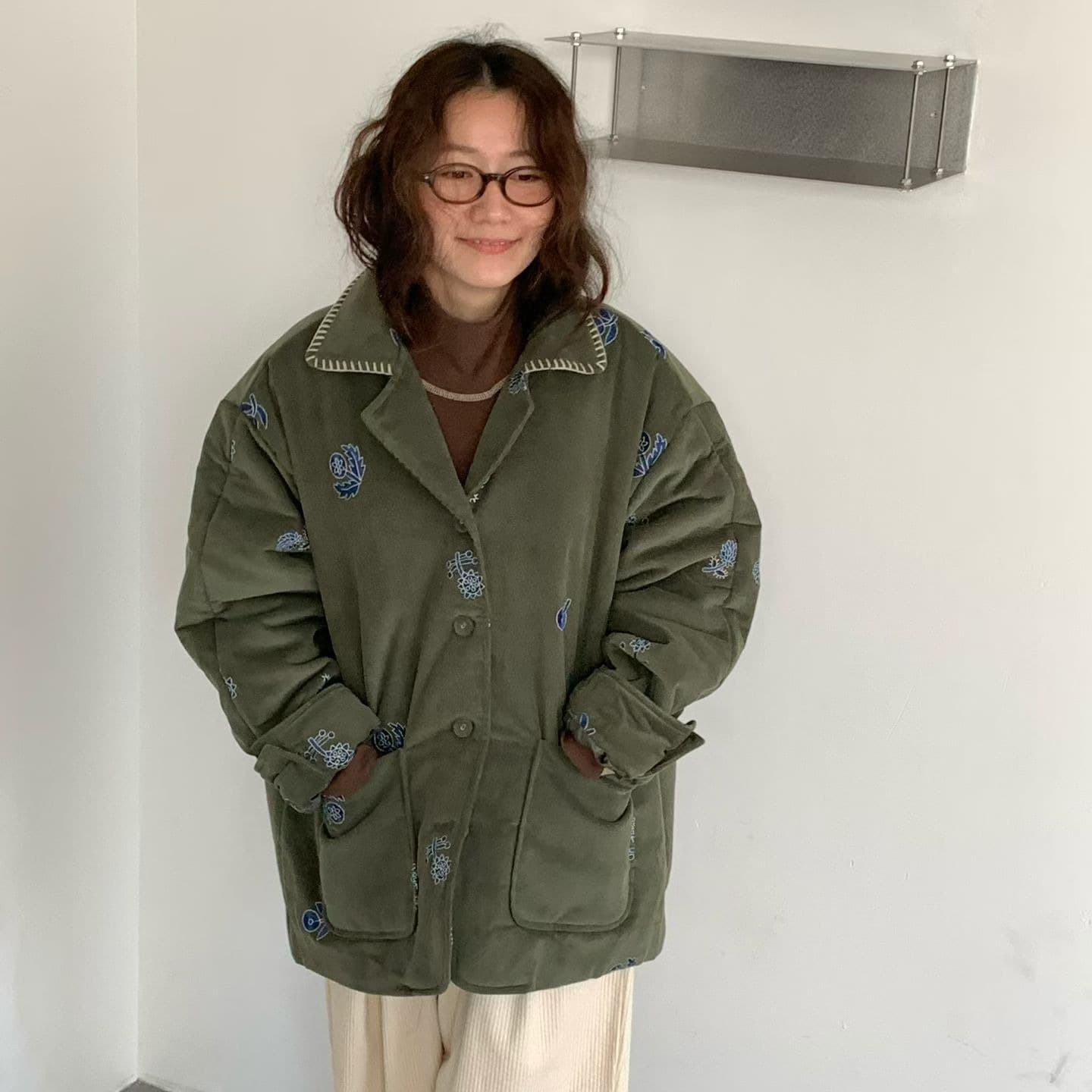 [VENTI] Phoebe Corduroy Jacket 1