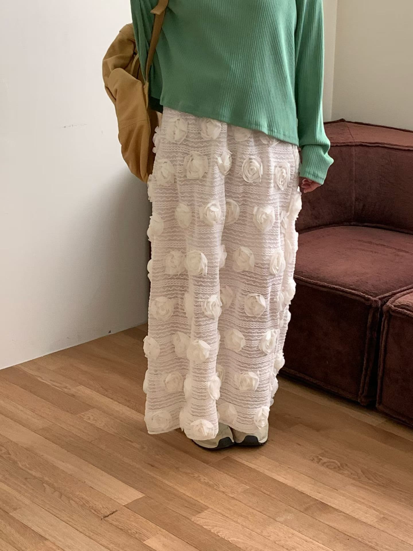 [VENTI] Rosé Skirt 2