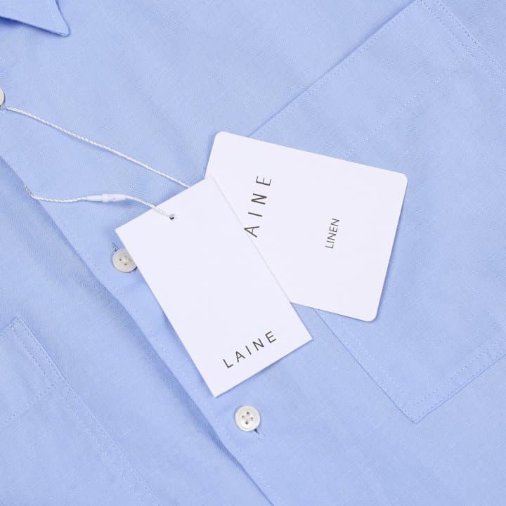 [LAINE] Linen Two-Pocket Shirt 6
