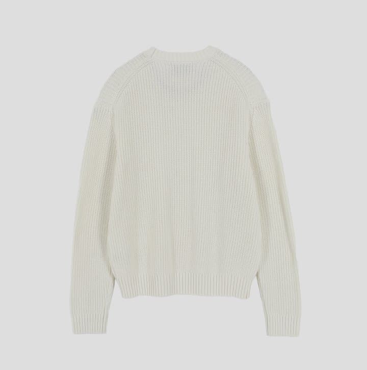 [GENTLE COVER] Chrome Hacci Knit 3