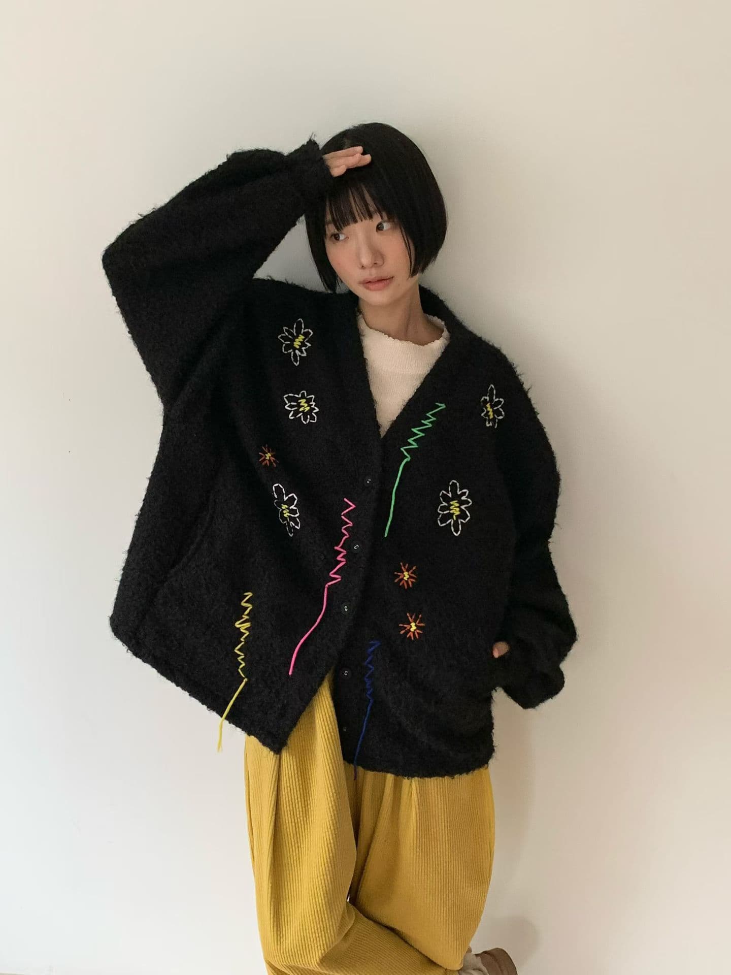 [VENTI] Bebe Eyelet Cardigan 9