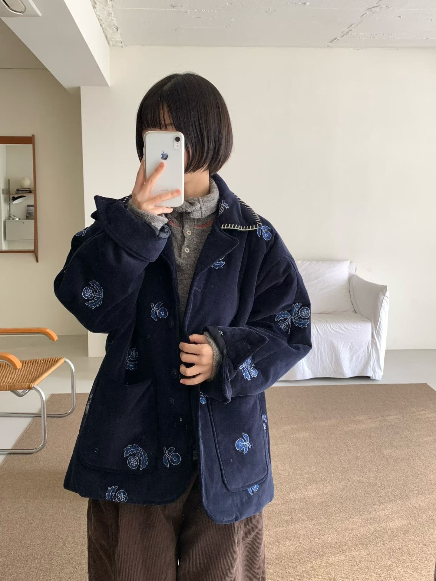 [VENTI] Phoebe Corduroy Jacket 9