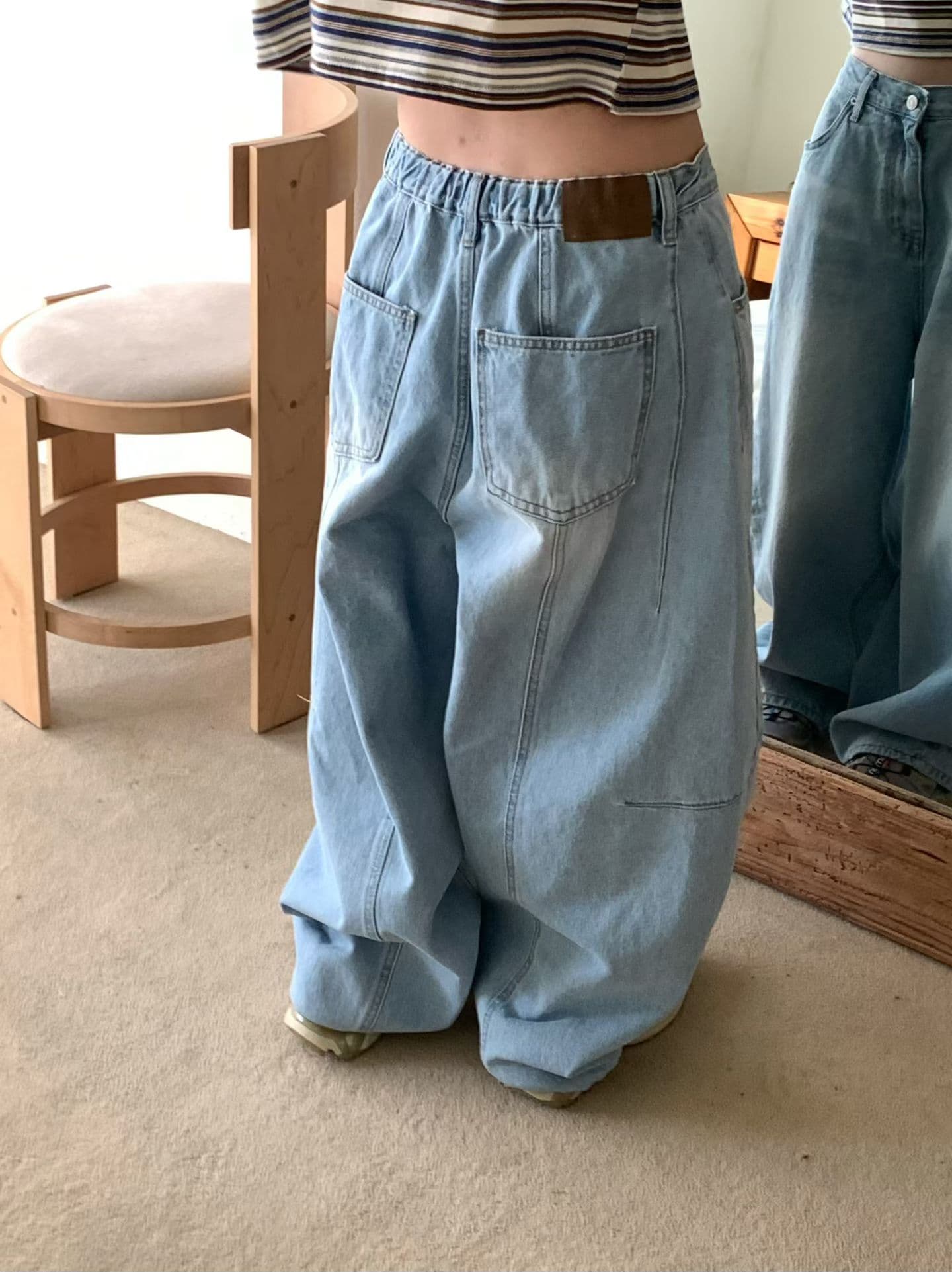 [VENTI] Fade Curve Jeans 6
