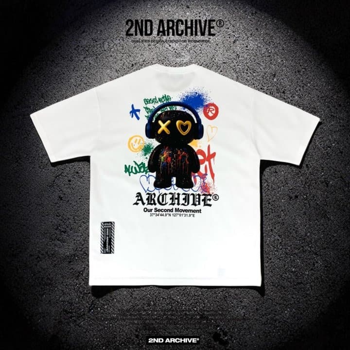 [2ND ARCHIVE] Painting Figure Short Sleeve T-Shirt 1