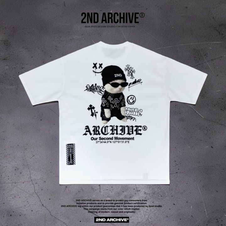 [2ND ARCHIVE] Swag Cross Cat Short Sleeve T-Shirt 9