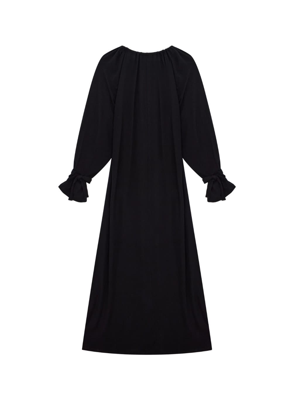 [TEXTURE] Min Open-Back Shirred Dress 7