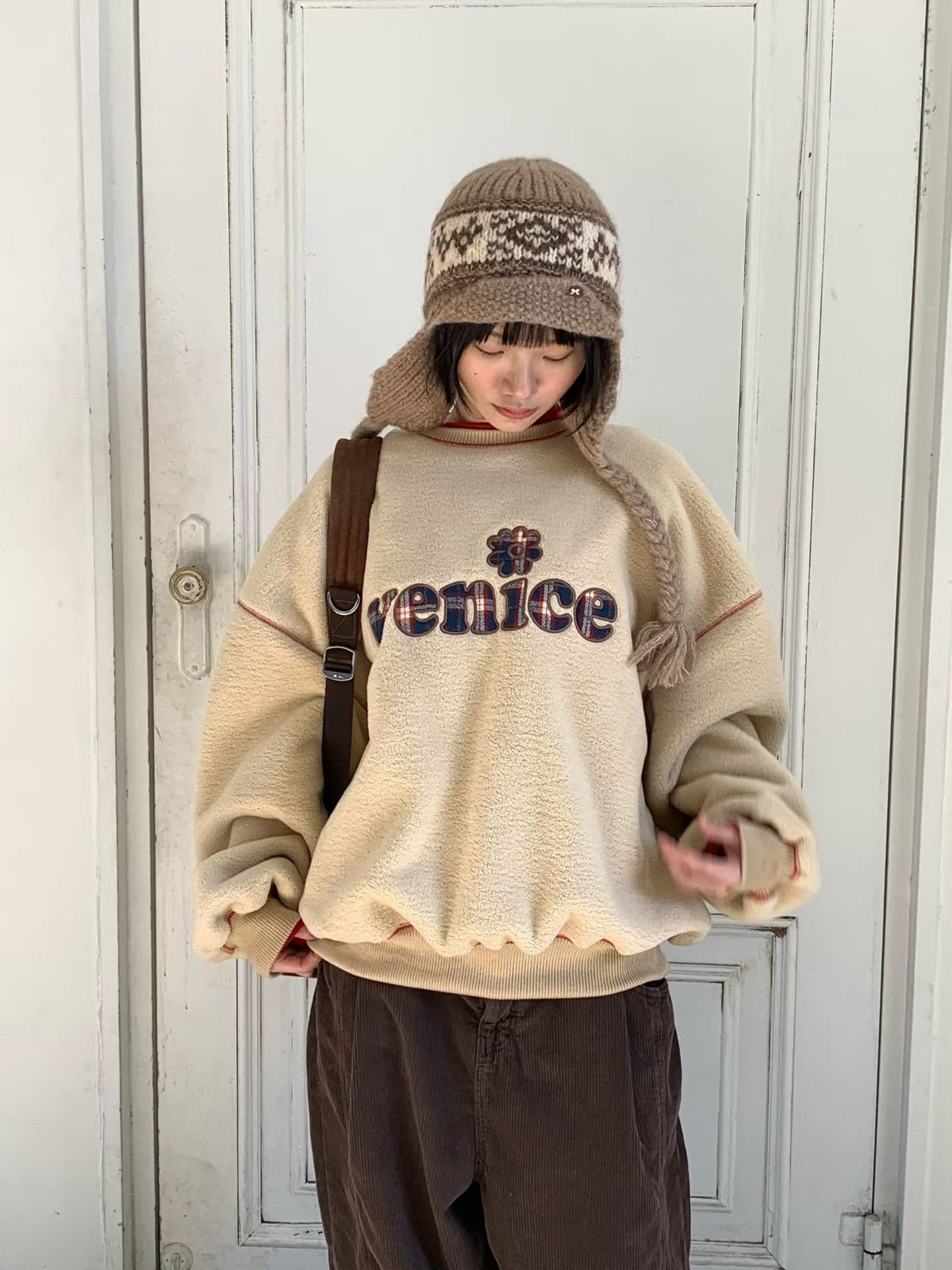 [VENTI] Venice Fleece Sweatshirt 3