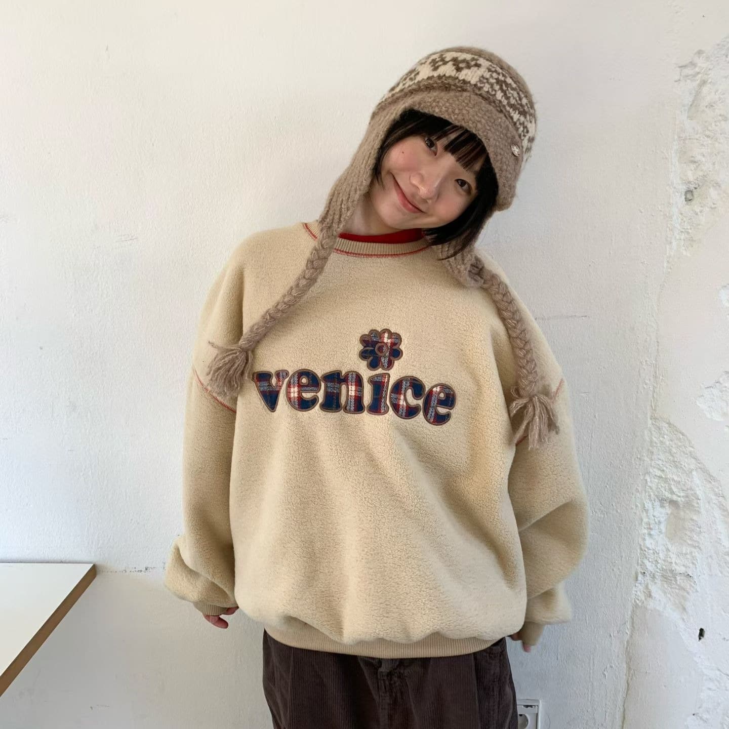 [VENTI] Venice Fleece Sweatshirt 1
