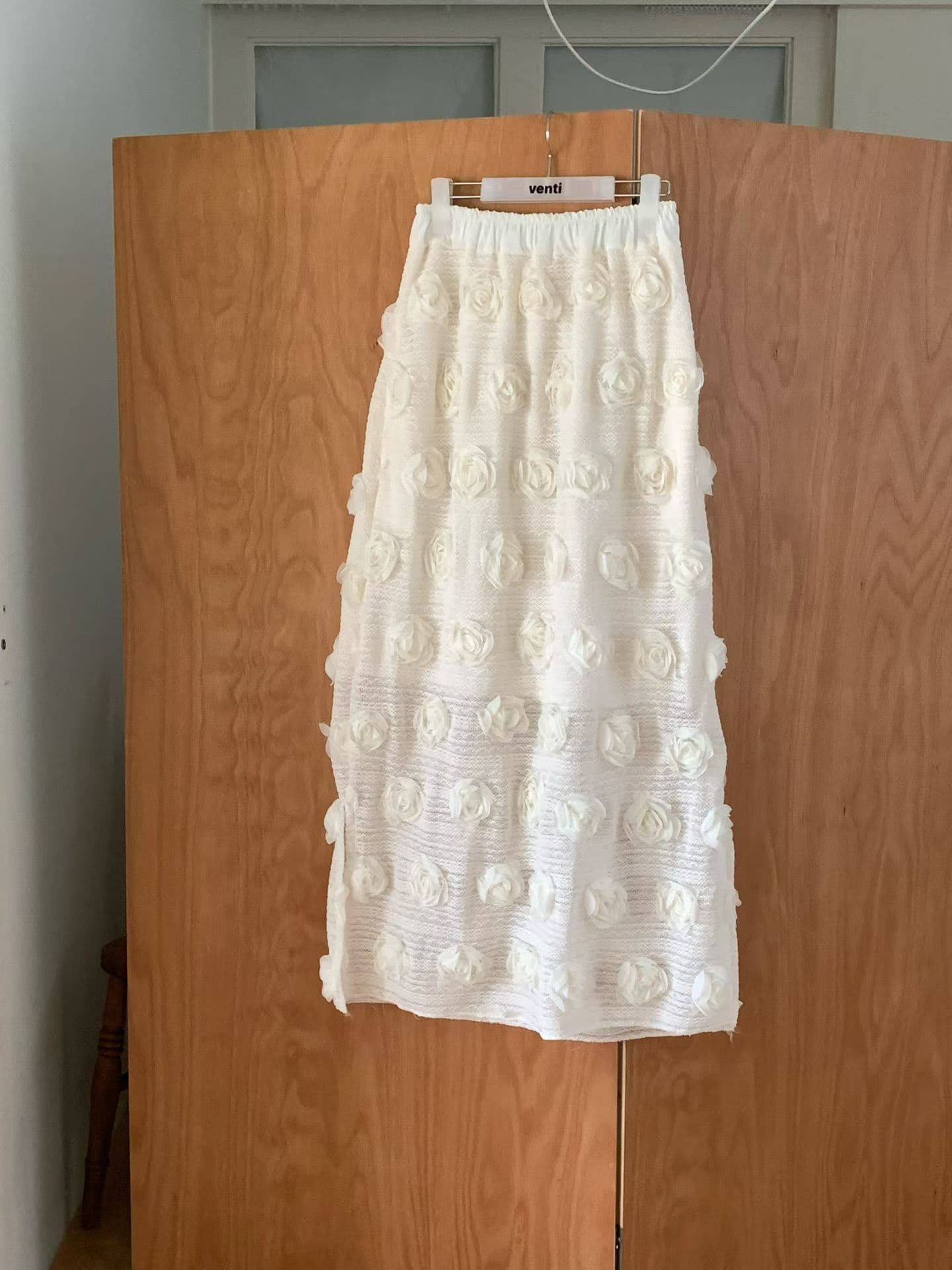 [VENTI] Rosé Skirt 4