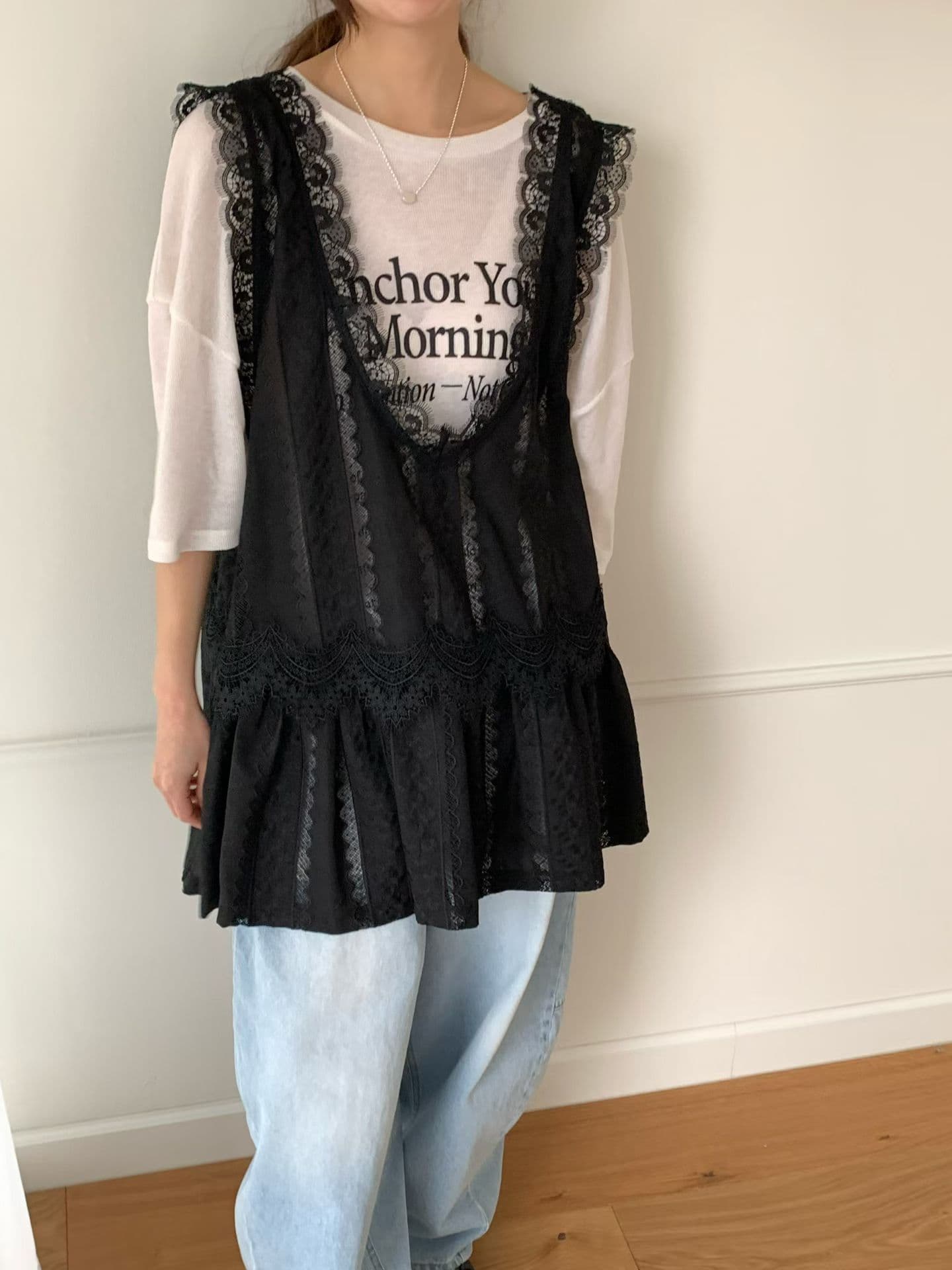 [VENTI] Week Floral Lace Dress 9