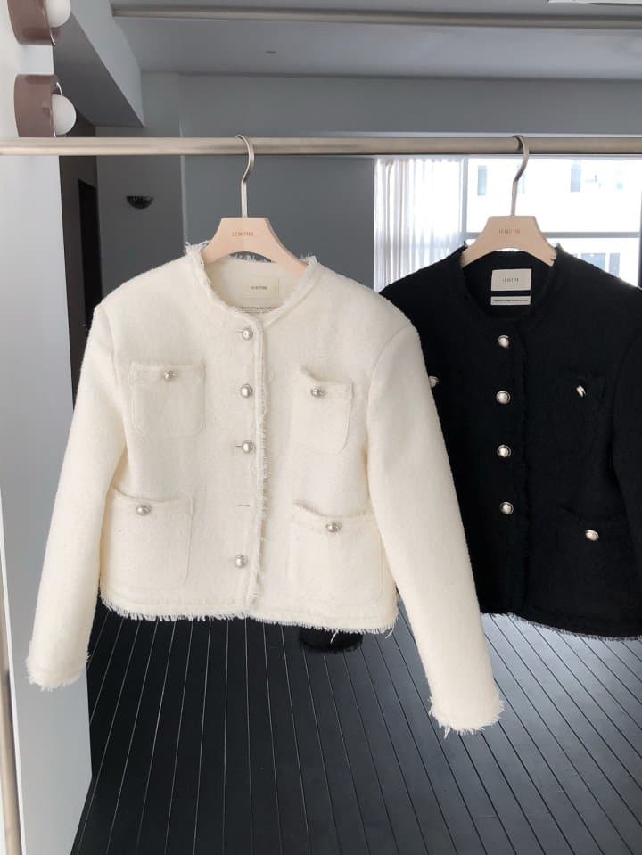 [LE BUTTER] Biol Tweed Jacket 9