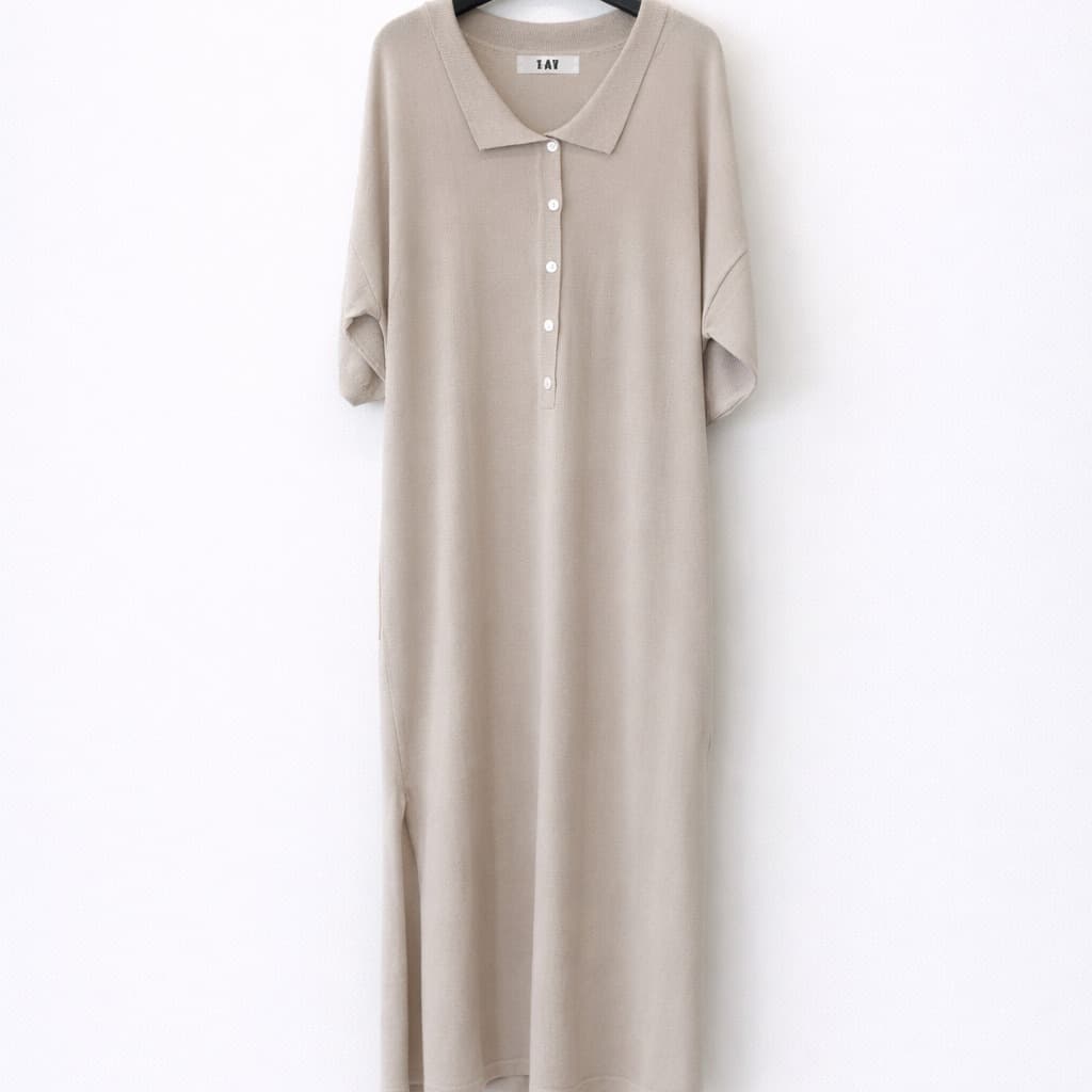 [FAV] Knit Polo Dress 1
