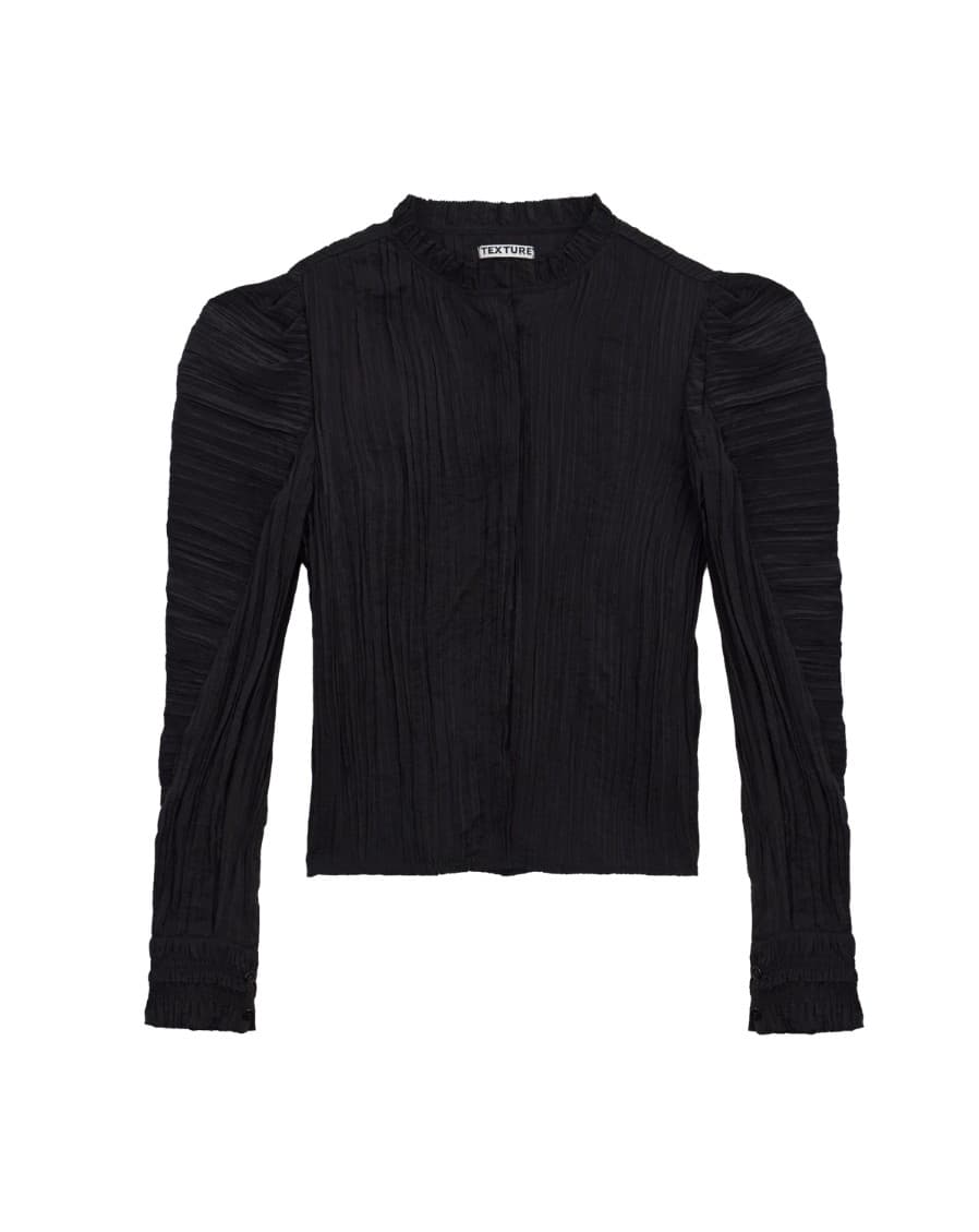 [TEXTURE] Ja Pleated Volume Blouse 5