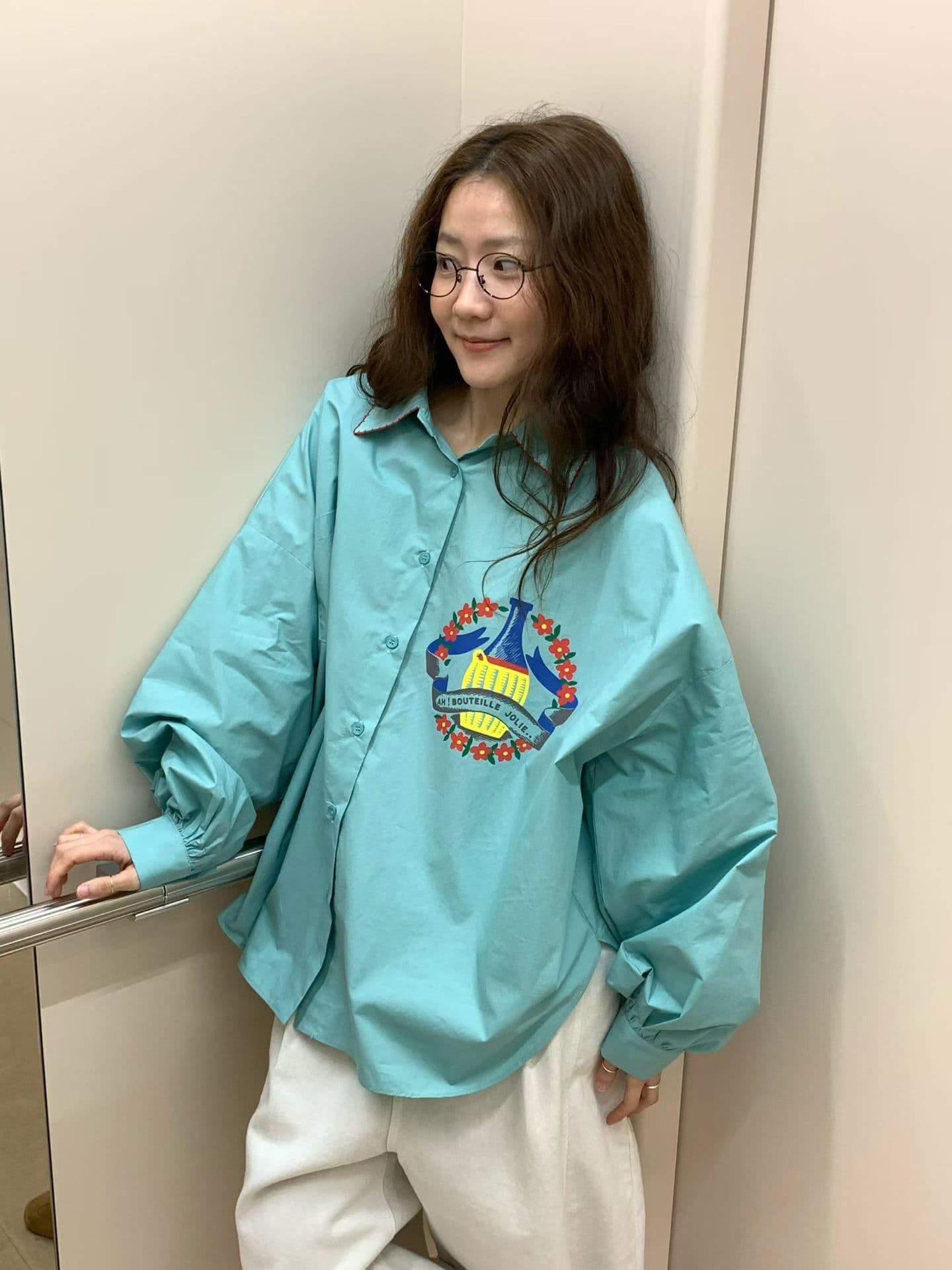 [VENTI] Bottle Printed Shirt 10